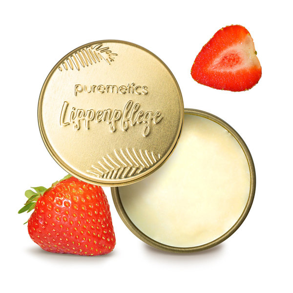 puremetics - Lip Balm 'Erdbeere'